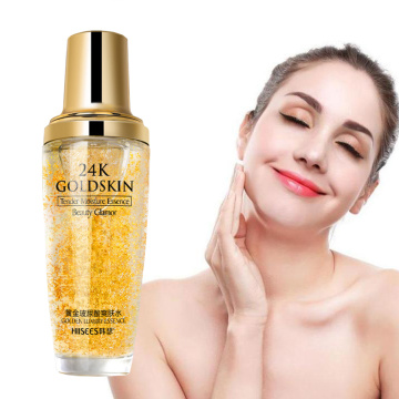 Hyaluronic Acid Face Tonic 120ml Moisturizing Hydration 24K Gold Facial Toner Skin Care Products Pore Minimizer Anti Acne Toners