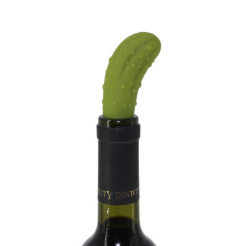 Creative Silicone Bottle Stopper Wine Storage cactus Shape Cucumber Shape Beer Beverage Cover Fresh Saver Stopper Bar Tool