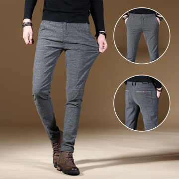 2020 Fashion High Quality Men Pants Spring Autumn Men Pants Trousers Male Classic Business Casual Trousers Full length