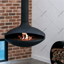 Outdoor Modern Wood Fireplace