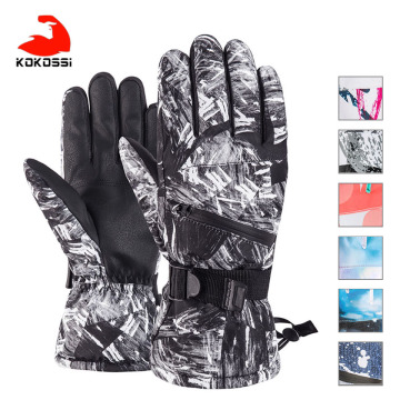 KoKossi Men Women Ski Gloves Ultralight Waterproof Winter Warm Gloves Snowboard Gloves Motorcycle Riding Snow waterproof gloves