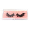 FOXESJI Mink Lashes False Eyelashes Cruelty free Cross Fluffy Dramatic 3D Mink Eyelashes Eyelash Extension Thick Eye Lashes K01