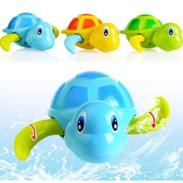 Baby Bath Toy New Born Babies Swim Turtle Wound-up Chain Small Animal Children Classic Toys