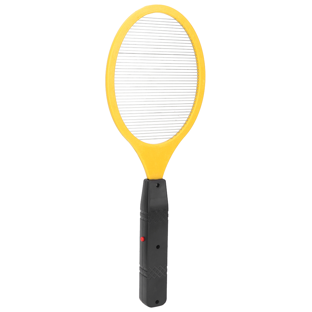 Suitable for outingsOutingCordless Battery Power Electric Fly Mosquito Swatter Bug Zapper Racket Insects Killer (yellow)
