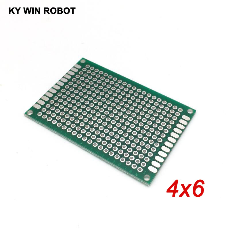 5 pcs 4x6cm 40x60mm Double Side Prototype PCB Universal Printed Circuit Board Protoboard For Arduino