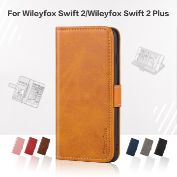 Flip Cover For Wileyfox Swift 2 Business Case Leather Luxury With Magnet Wallet Case For Wileyfox Swift 2 Plus Phone Cover