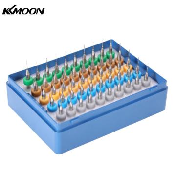 50pcs drill bits tools Tungsten Carbide Micro Drill Bits Set Engraving Tools for PCB Circuit Board 0.25+0.3+0.35+0.4+0.45mm