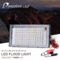 Electricity Clip LED Flood Light DC12V Alligator Clip Floodlights 100W Power Outdoor Spotlightings for Garden Night Market