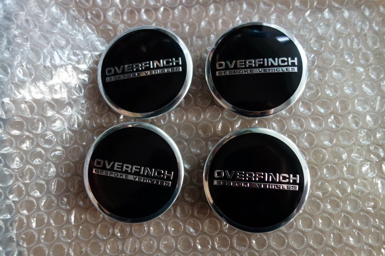 4X New 63mm OVERFINCH Wheel Center Caps Cover Emblem