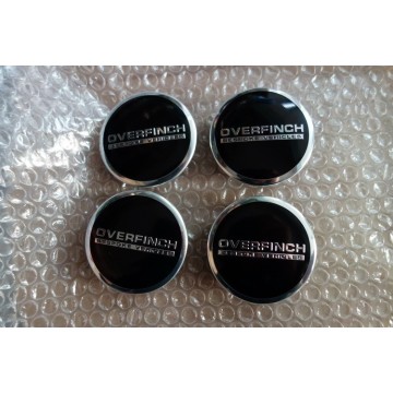 4X New 63mm OVERFINCH Wheel Center Caps Cover Emblem