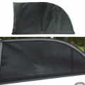 Hot sale solid 2pcs Car Rear Adjustable Black Mesh Window UV Sun Sunshine Blocker Cover Seat Shade Blind Sunshade Protector