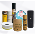 Packaging tube perfume packaging Hemp oil packaging box plastic tube with lid medicine packaging customized packaging