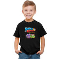 Cute Summer Tshirt Super Zings Superzings Printed Graphic Fashion T-Shirt Boys Girls Black Shirt Baby Tee Hipster Kids T Shirt