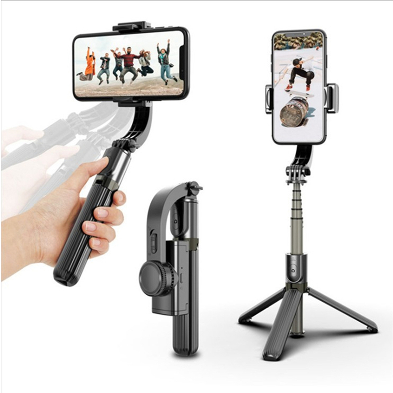 MAMEN L08 Phone Hand Stabilizer Selfie Stick Tripod With Bluetooth Remote Control For iOS/Android Smartphones Universal