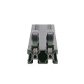 10pcs Flat type V-slot passive wheel delrin pulley wheel 5*24*10.5mm bearing printer roller wheel 3D printer 20 profile rail