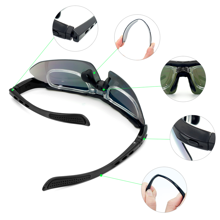 Cycloving Cycling Sunglasses sport sun glasses TR90 Glasses Set Men/Women Eyewear MTB Bicycle bike goggles