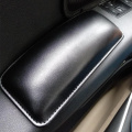 Leather Knee Pad for Car Interior Pillow Comfortable Elastic Cushion Memory Foam Universal Thigh Support Accessories 18X8.2cm