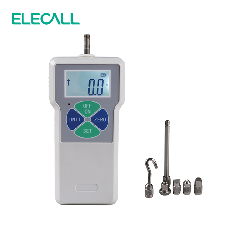 ELECALL ELK-10 Digital Dynamometer Force Measuring Instruments Thrust Tester Digital Push Pull Force Gauge Tester Meter