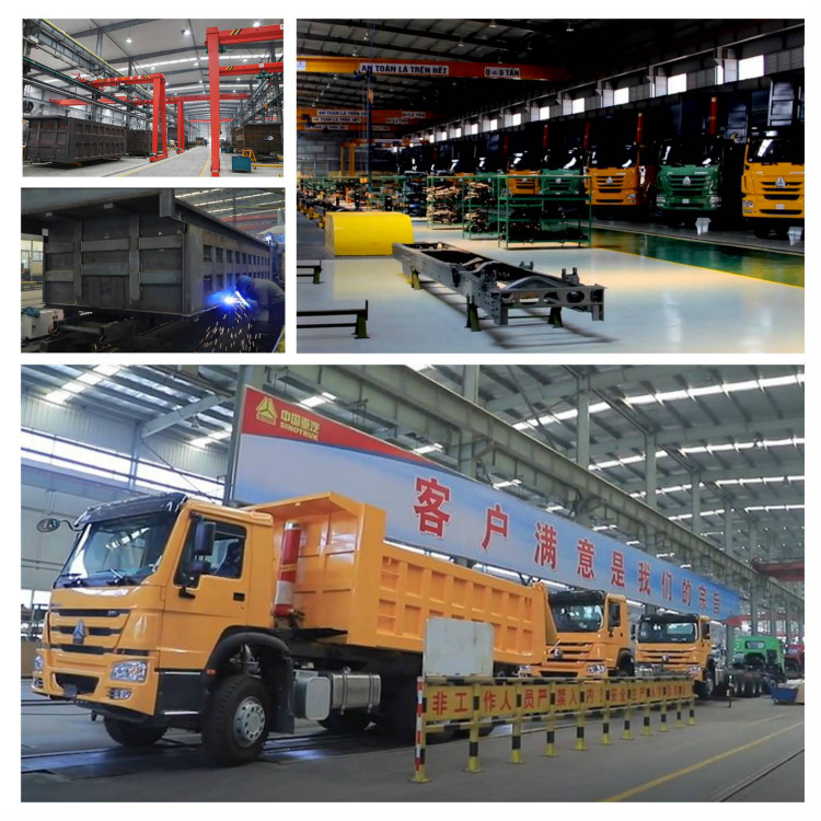 howo truck production line