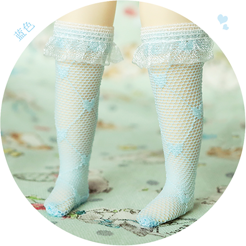 1pairs Handmade Lovely Lace Doll's Socks Cute Blyth Sock Doll Clothing Accessories fit ( for Blyth,Holala,azone,ob24,1/6 Doll)