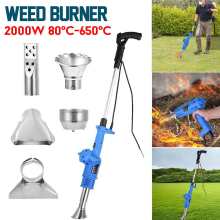 Electric Lawnmower Weeder 3-in-1 2000W Power Garden Tools Weeds Burner Professional Weeding High Efficiency Detachable Handle