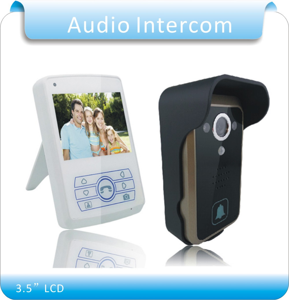 Free shipping JS305A 2.4G Wireless Doorbell Outdoor Camera& Indoor monitor Rainproof Intercom Dual Audio 300M Remote Unlocking