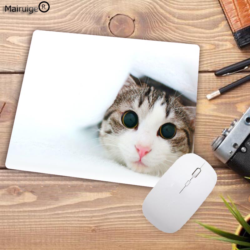 XGZ Small Size Rubbe Mouse Pad Cute Cat Animal Mouse Mat Gaming Player Gamer Desktop Pad Computer Laptop Mousepad Games 22X18CM