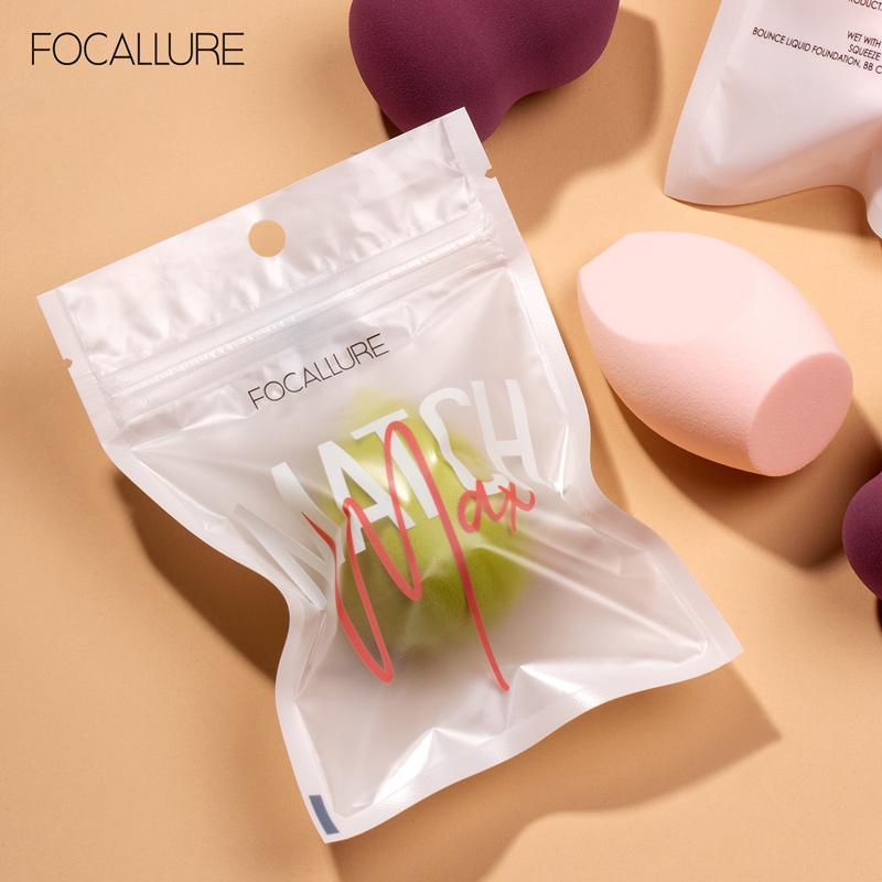 FOCALLURE 4pcs MATCHMAX SPONGE Makeup Tools Set Cosmetics Puff Foundation Powder Makeup Soft Sponge