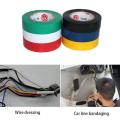 9m X 18mm Multi-color Flame Retardant Electrical Insulation Tape High Voltage PVC Electrical Tape Waterproof Self-adhesive Tape