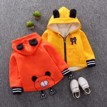 Kids Jacket Overcoat 12m-4t Unisex Children's Clothing Long Sleeve Coats V-neck Spring Autumn Boys Coats Baby Girl Winter Jacket