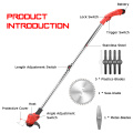 12V Electric Lawn Mower Cordless Household Grass Trimmer Cutter Portable Pruning Garden Tool