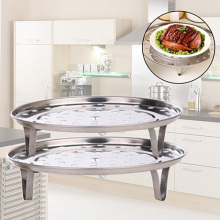 Pot Steaming Tray Stand Cookware Tool Kitchenware Stainless Steel Steamer Rack Insert Stock