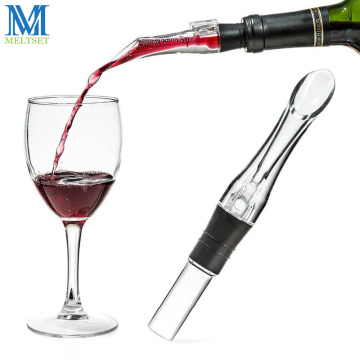 Meltset 1PC Acrylic Aerating Pourer Decanter Wine Aerator Spout Pourer New Portable Wine Aerator Pourer Wine Accessories