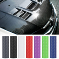 10cmx127cm 3D Carbon Fiber Vinyl Car Wrap Sheet Roll Film Car stickers and Decals Motorcycle Car Styling Accessories Automobiles