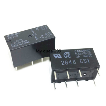 10PCS/LOT G5V-2-24VDC G5V-2 G5V 2 24VDC 24V relay New original authentic ROHS certified