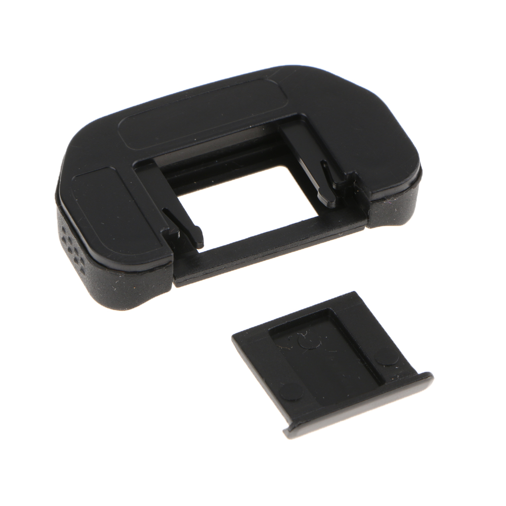 Viewfinder Eyecup Eyepiece Fits For Canon 6D Mark II/80D Attached With Hot Shoe Cover - Especially Useful To Eyeglass Wearers