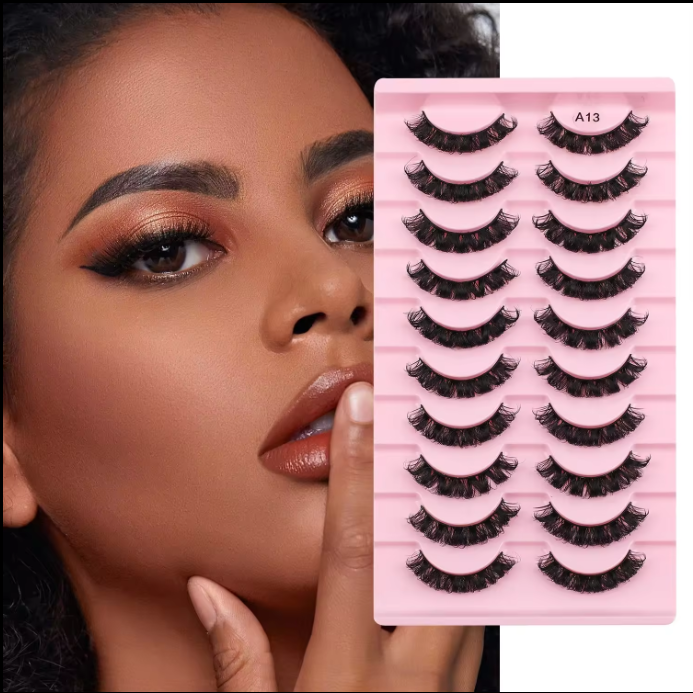 Magnetic Lashes With Clear Liner