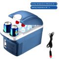 8L Mini Portable Cooling Warming Refrigerators Freezer Insulation Box Dual Use Cooler Warmer For Auto Car Outdoor Picnic