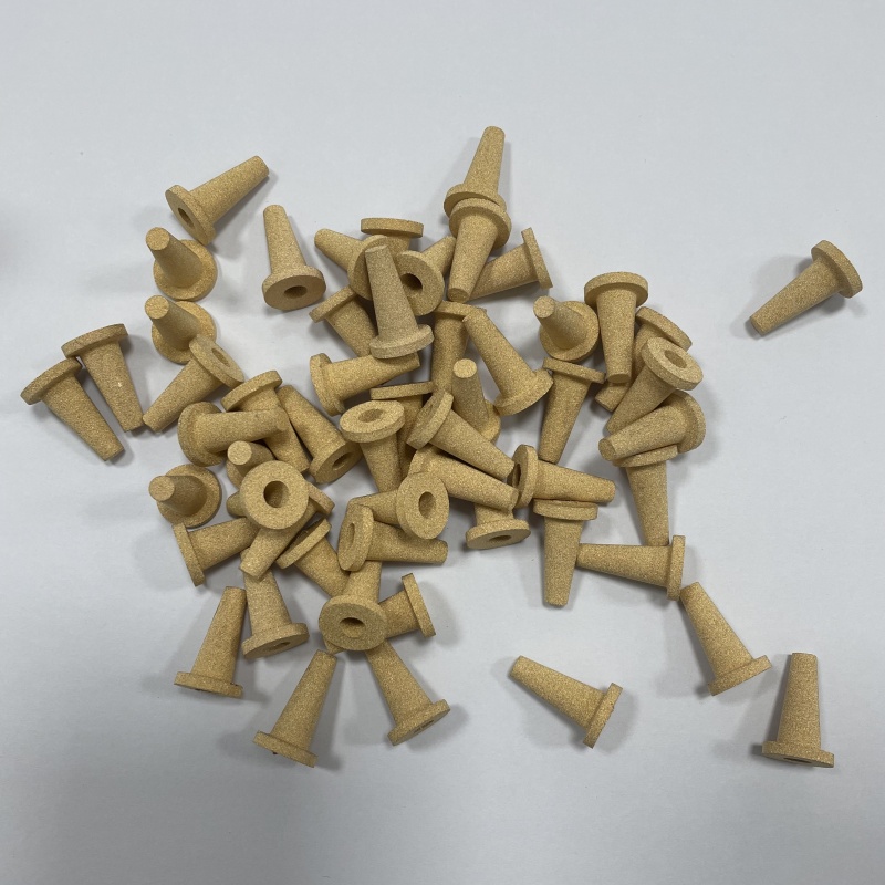 Porous Conical Powder-Sintered Part