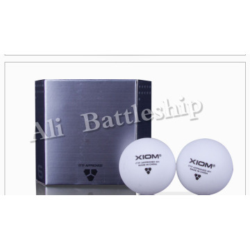 ORIGINAL High Quality XIOM 3 Star 40+ POLY Seamless Ball Table Tennis ball / ping pong ball 6pcs/pack