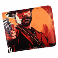 Hot Game Red Dead Redemption 2 Wallet Men and Student's Short Purse With Card Holder Zipper Poucht