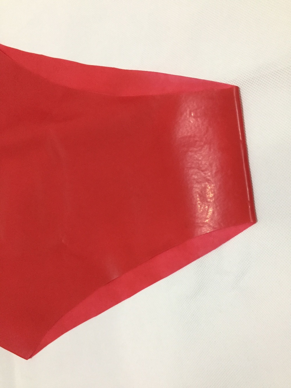 100% Latex Rubber Gummi Leotard Mould Body Swimsuit Red Latex Bodysuit