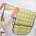 Fridge Lattice Refrigerator Dust Proof Cover Muti-use Pouch Storage Bag Organizador Kitchen Storage Organizer
