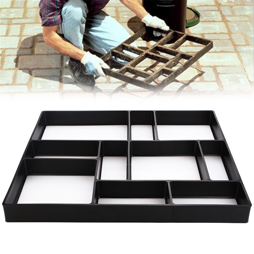 Load Slicer Cutting Path Maker Mold Home Garden Decoration Reusable Concrete Cement Stone Design Paver Walk Mould