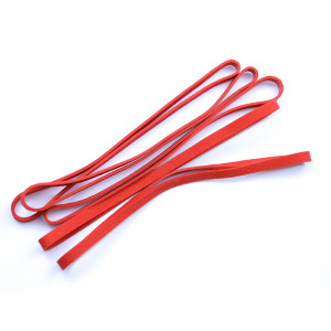 Durable Red Heavy Duty Rubber Bundling Loops