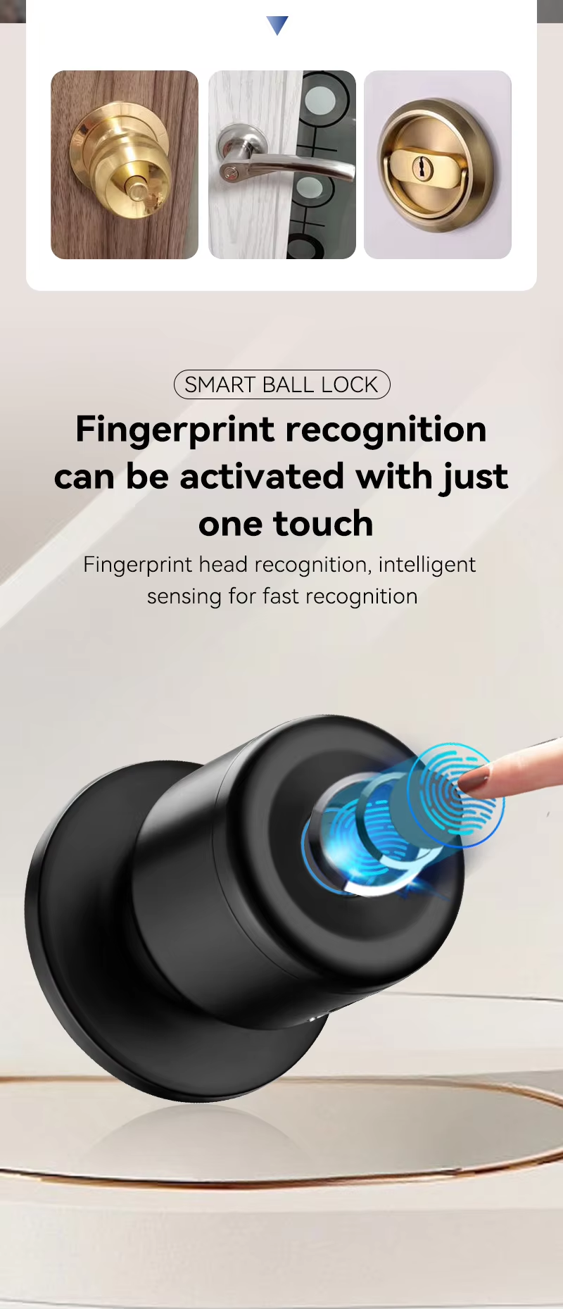 smart lock door knob