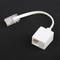 J45 To RJ11 Telephone Line Cord Phone Extension Cable Wire for Home Office Use