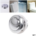 Drop Ship&Wholesale Dual Flush Toilet Tank Button Closestool Bathroom Accessories Water Saving Valve Aug. 8