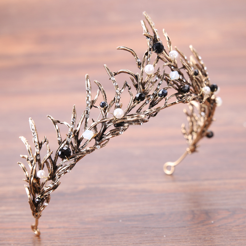 Luxury Silver Plated Crystal Wedding Queen Crown Hair Jewelry Rhinestones Tiaras Hairwear for Bride Hairband Wedding Accessories