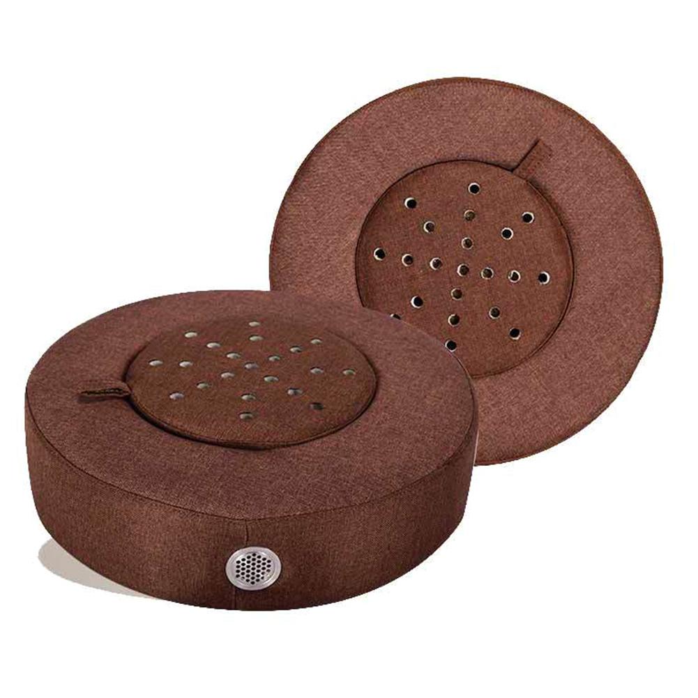 Smokeless Moxibustion Therapy Cushion With Moxa Burner Box With Burning Moxa Stick For Yoga, Body Relax Acupuncture Soft Heat